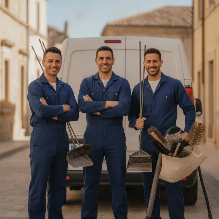 Spazzacamino team a Forli